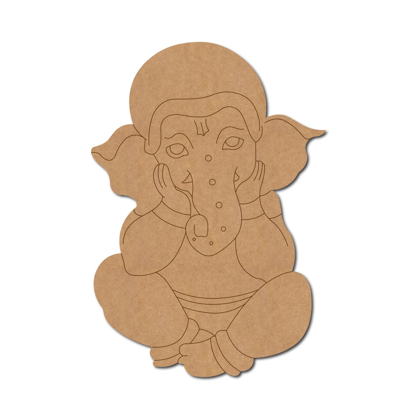 Ganesh pre marked mdf cutout design-23