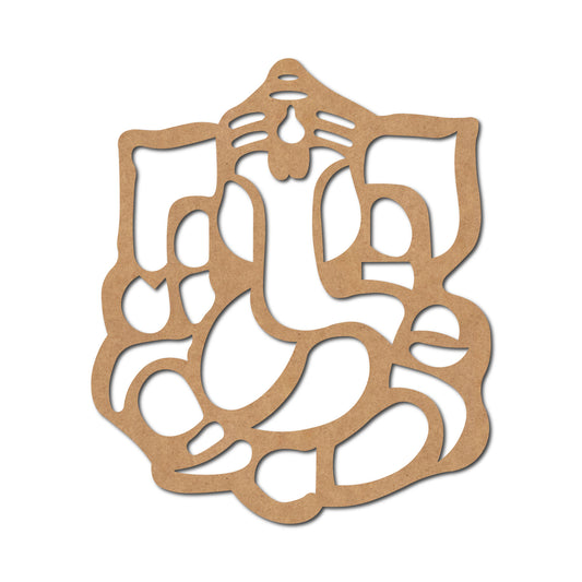 Ganesh pre marked mdf cutout design 6