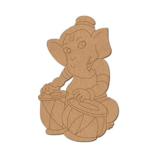 Ganesh pre marked mdf cutout design 1