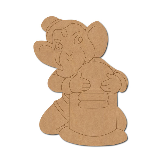 Ganesh pre marked mdf cutout design-53