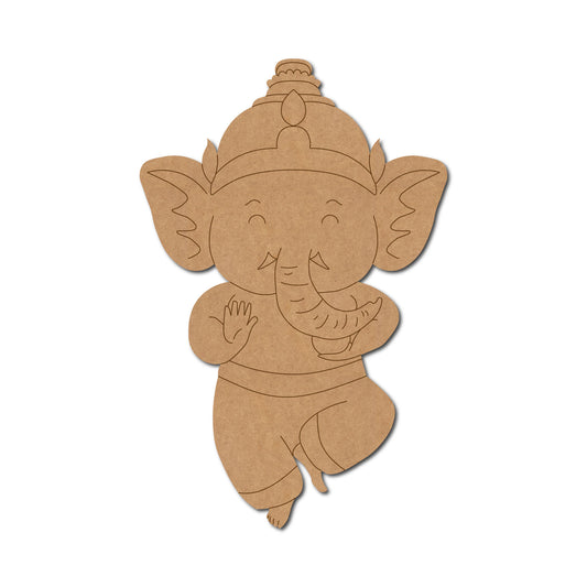 Ganesh pre marked mdf cutout design-61