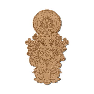 Ganesh pre marked mdf cutout design-45