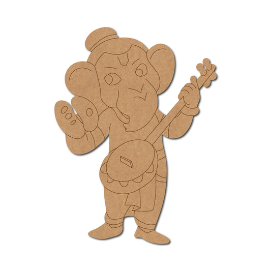 Ganesh pre marked mdf cutout design-44