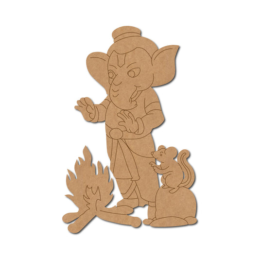 Ganesh pre marked mdf cutout design-42
