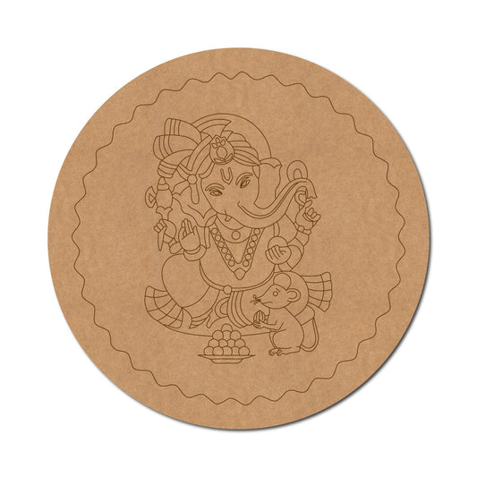 Ganesh pre marked mdf cutout design-40