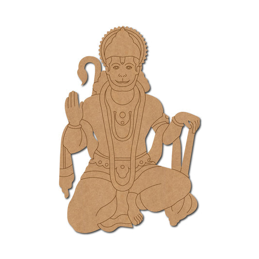 MDF Hanuman Cutout design-15