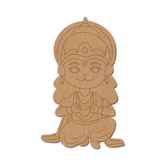 MDF Hanuman Cutout design-12