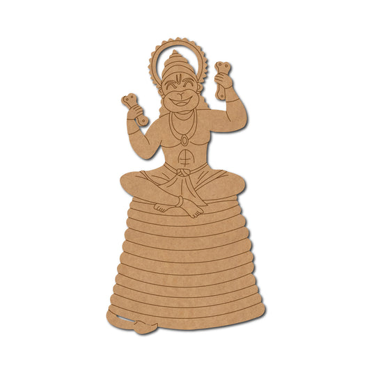 MDF Hanuman Cutout design-18
