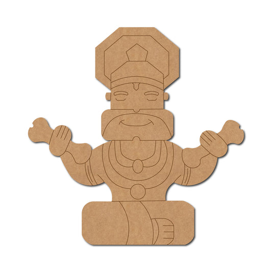 MDF Hanuman Cutout design-20