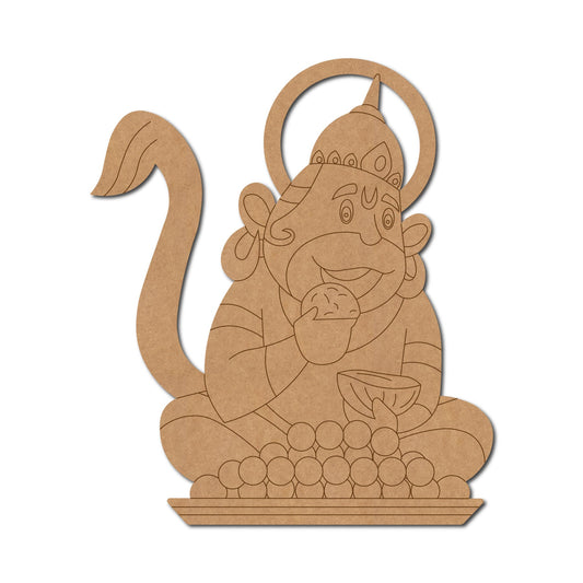 MDF Hanuman CutOut design-3
