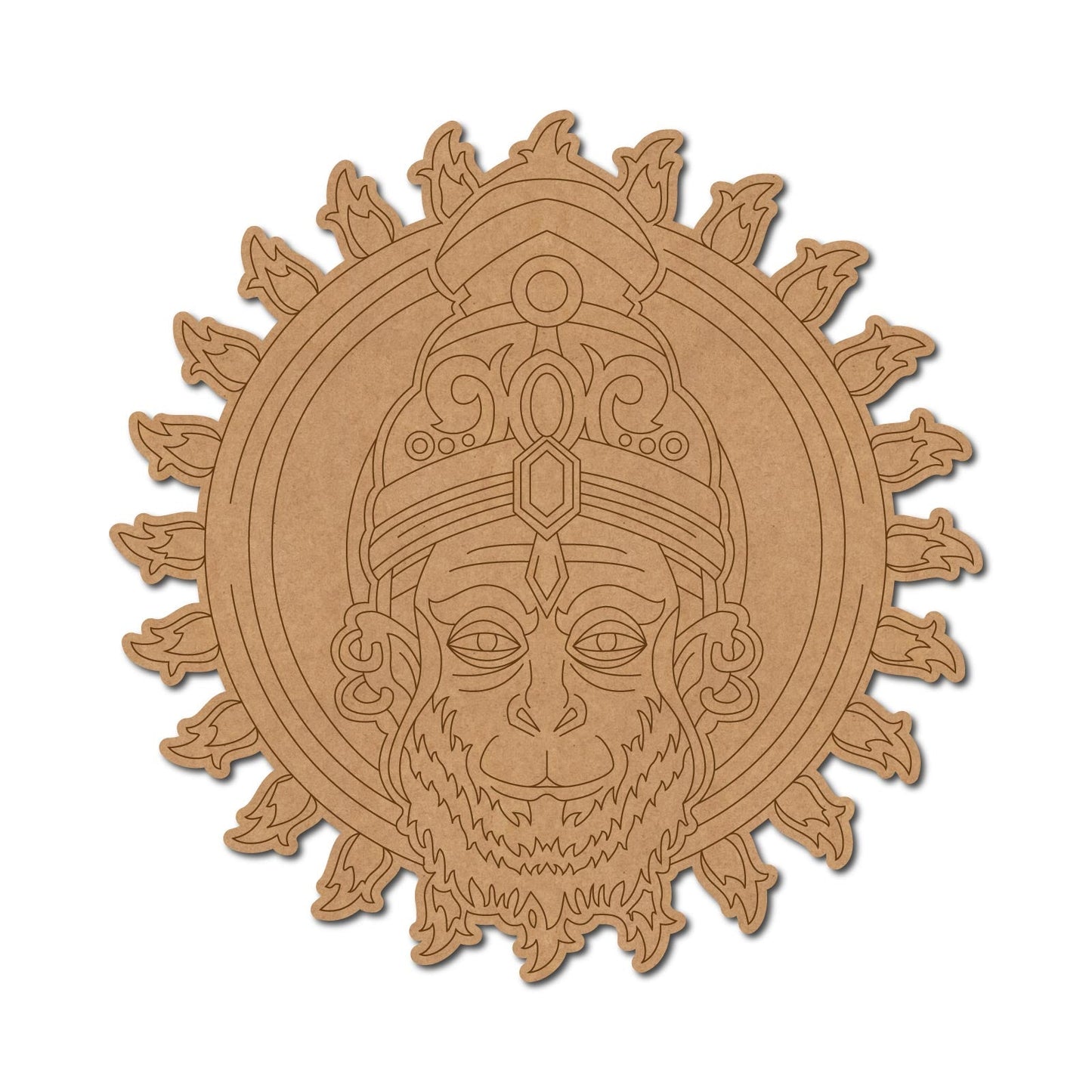 MDF Hanuman CutOut design-2