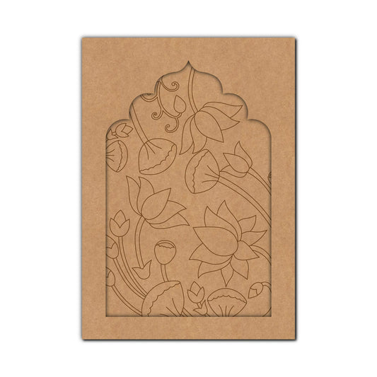 MDF Jharokha Cutout  Decor - 2