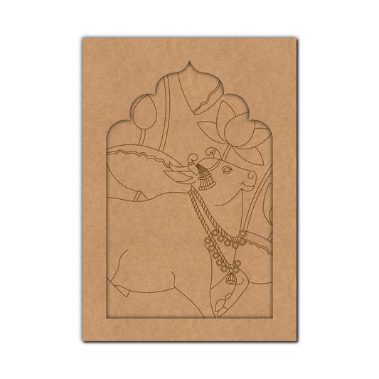 MDF Jharokha Cutout  Decor - 7