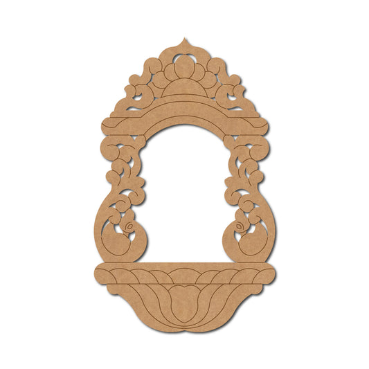 MDF Jharokha Cutout  Decor - 9