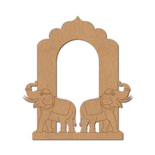 MDF Jharokha Cutout  Decor - 13