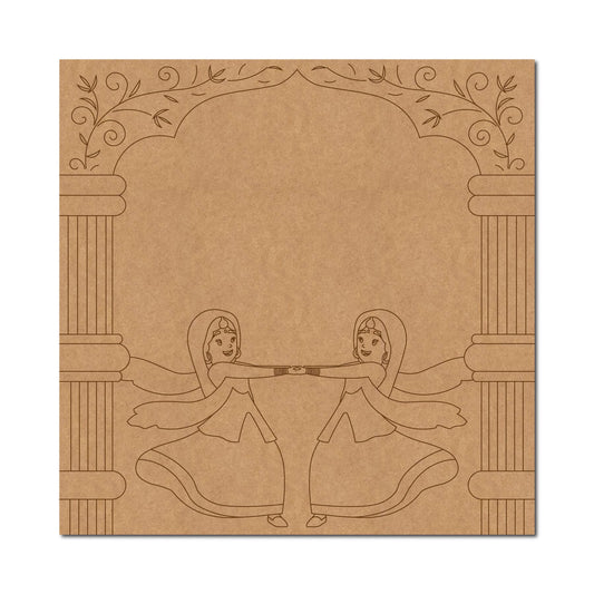 MDF Jharokha Cutout  Decor - 19