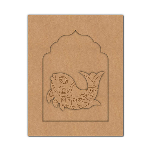 MDF Jharokha Cutout  Decor - 22