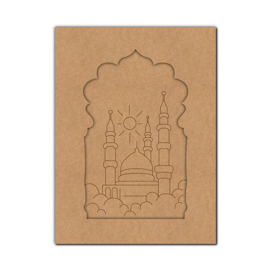 MDF Jharokha Cutout  Decor - 26