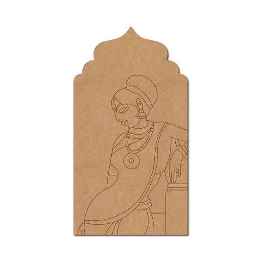MDF Jharokha Cutout  Decor - 42