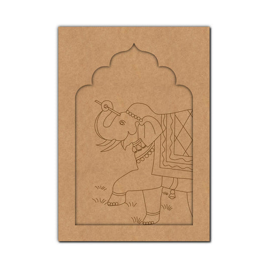 MDF Jharokha Cutout  Decor - 48
