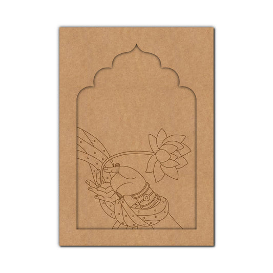 MDF Jharokha Cutout  Decor - 58