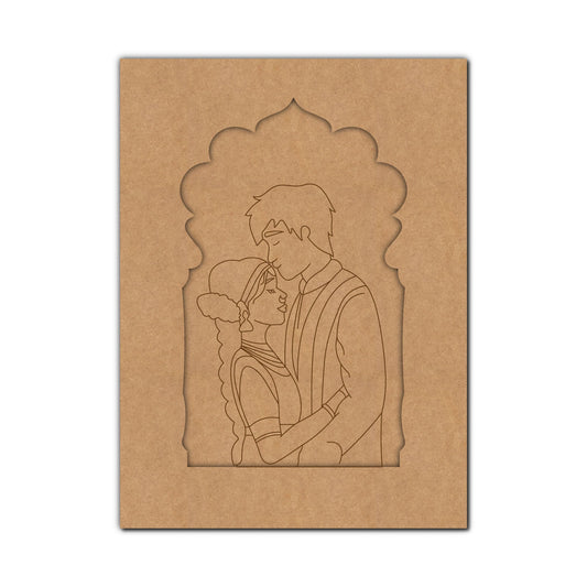 MDF Jharokha Cutout  Decor - 70