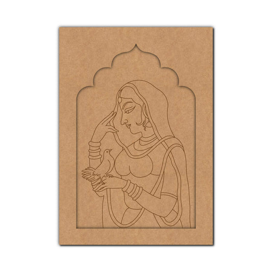 MDF Jharokha Cutout  Decor - 74