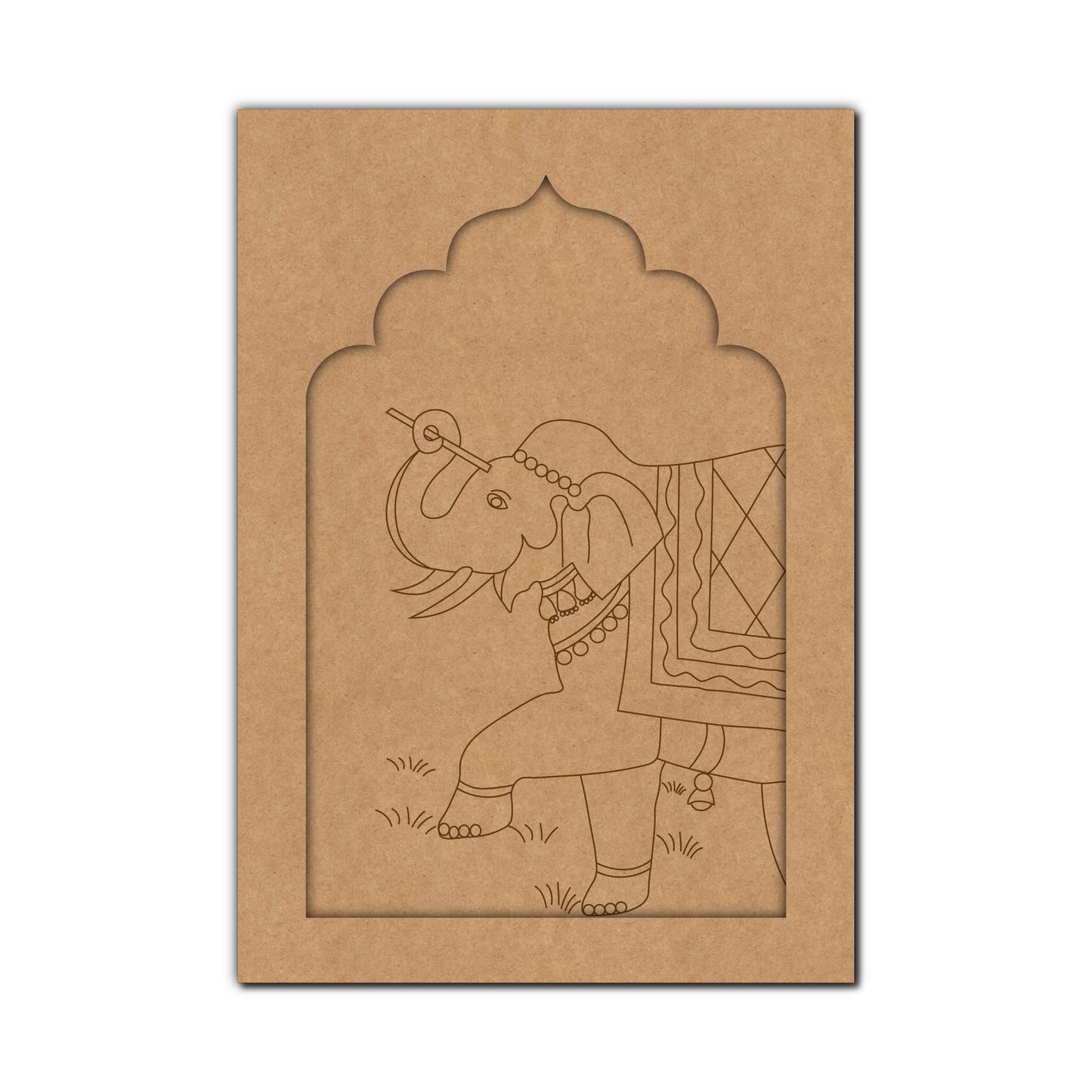 MDF Jharokha Cutout  Decor - 80
