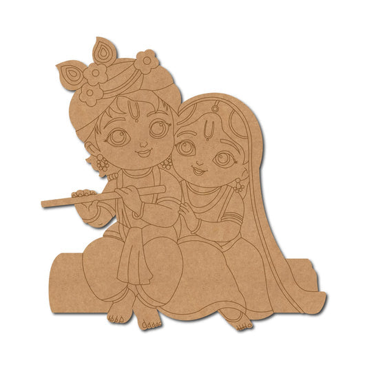 MDF Krishna Cut Out design-54
