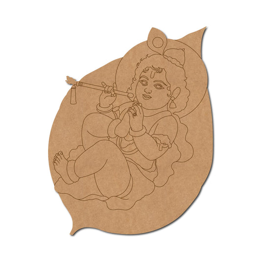 MDF Krishna Cut Out design-31