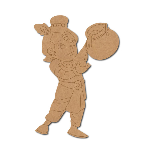 MDF Krishna Cut Out design-29