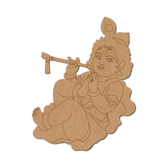 MDF Krishna Cut Out design-22