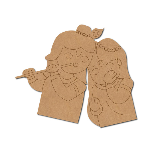 MDF Krishna Cut Out design-32