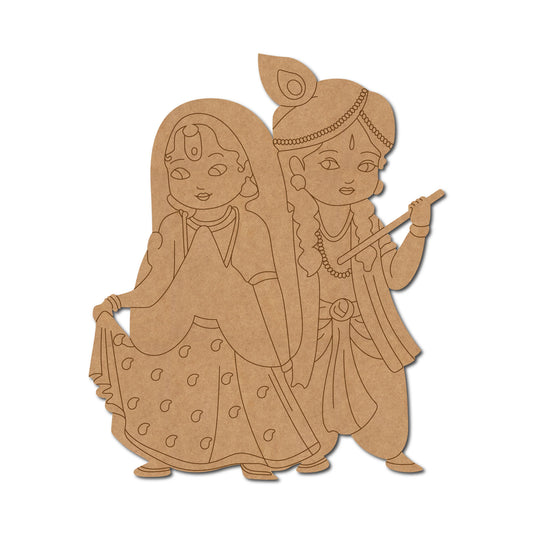 MDF Krishna Cut Out design-21