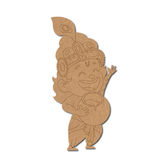 MDF Krishna Cut Out design-10