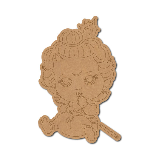 MDF Krishna Cut Out design-46
