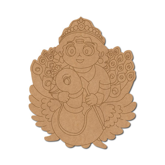 MDF Krishna Cut Out design-45