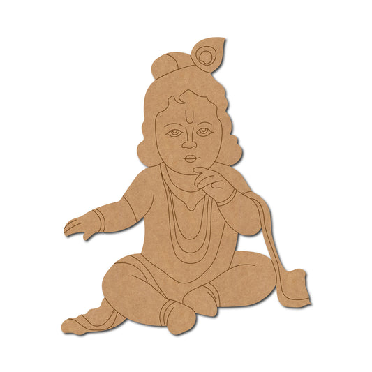 MDF Krishna Cut Out design-39