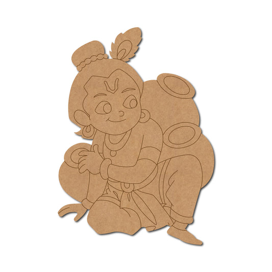 MDF Krishna Cut Out design-13