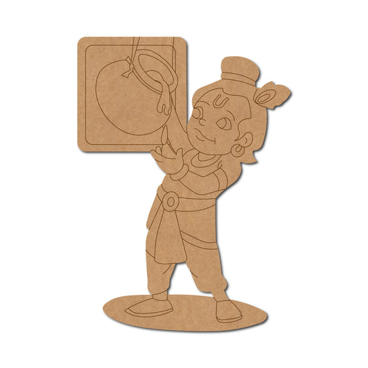 MDF Krishna Cut Out design-1