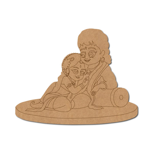 MDF Krishna Cut Out design-76