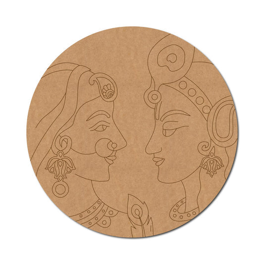 MDF Krishna Cut Out design-92