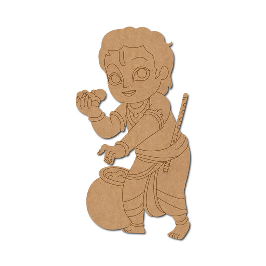 MDF Krishna Cut Out design-52