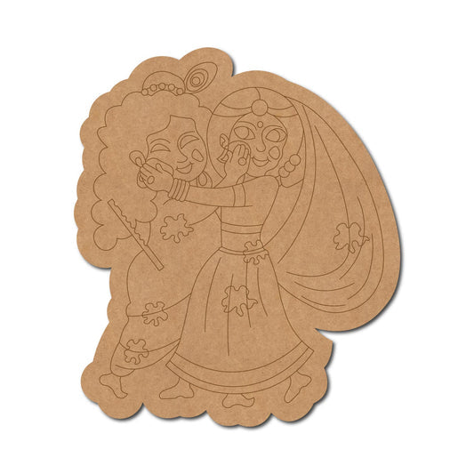 MDF Krishna Cut Out design-56