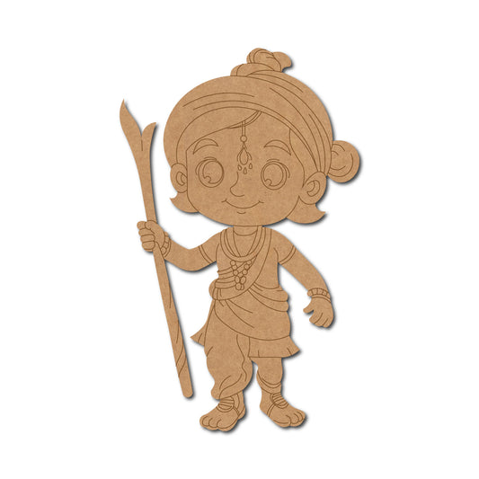 MDF Krishna Cut Out design-65
