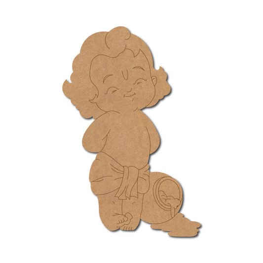 MDF Krishna Cut Out design-55