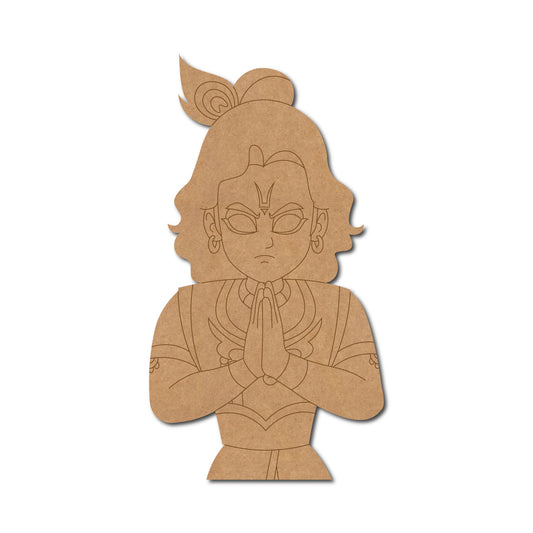 MDF Krishna Cut Out design-78