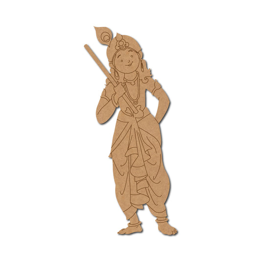 MDF Krishna Cut Out design-20