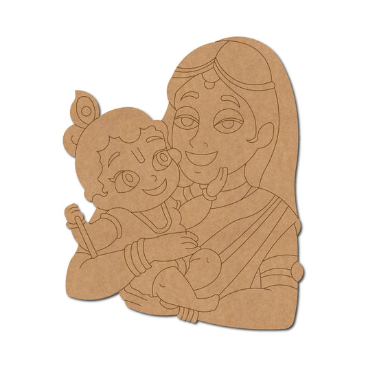 MDF Krishna Cut Out design-119
