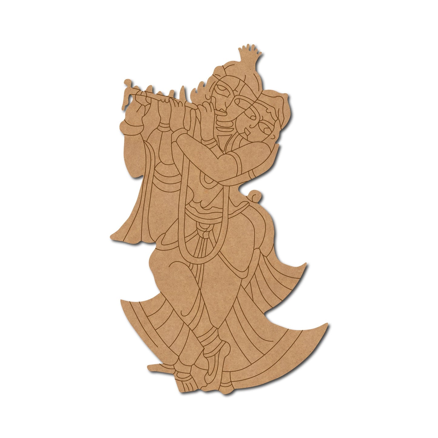 MDF Krishna Cut Out design-111